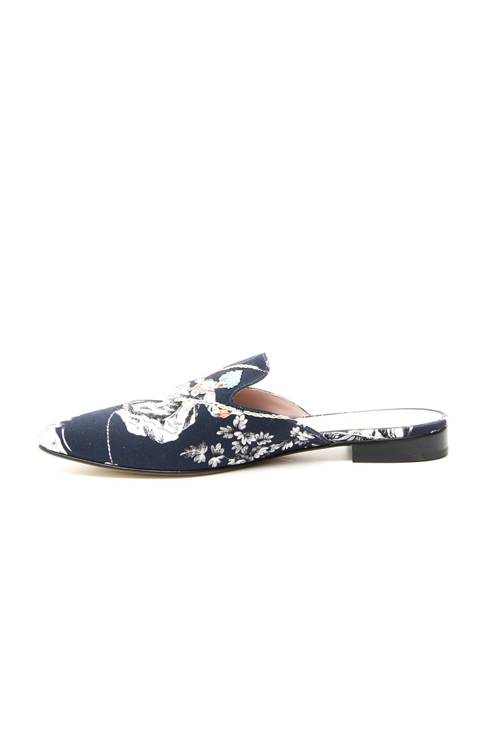 Sabot in cotone ricamato Fashion Market Sabot in cotone ricamato Fashion Market