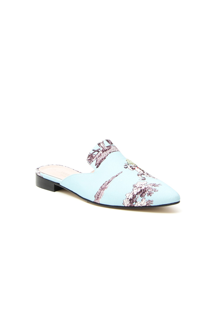 Sabot in cotone ricamato Fashion Market Sabot in cotone ricamato Fashion Market