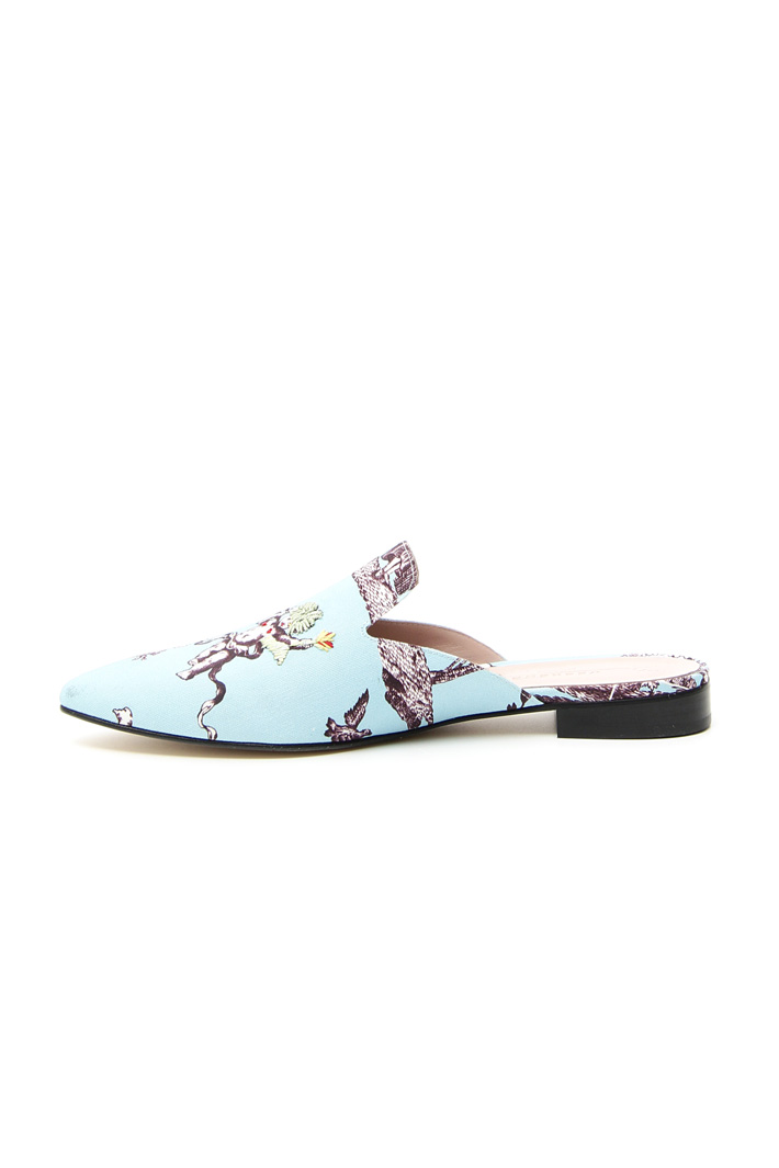 Sabot in cotone ricamato Fashion Market Sabot in cotone ricamato Fashion Market