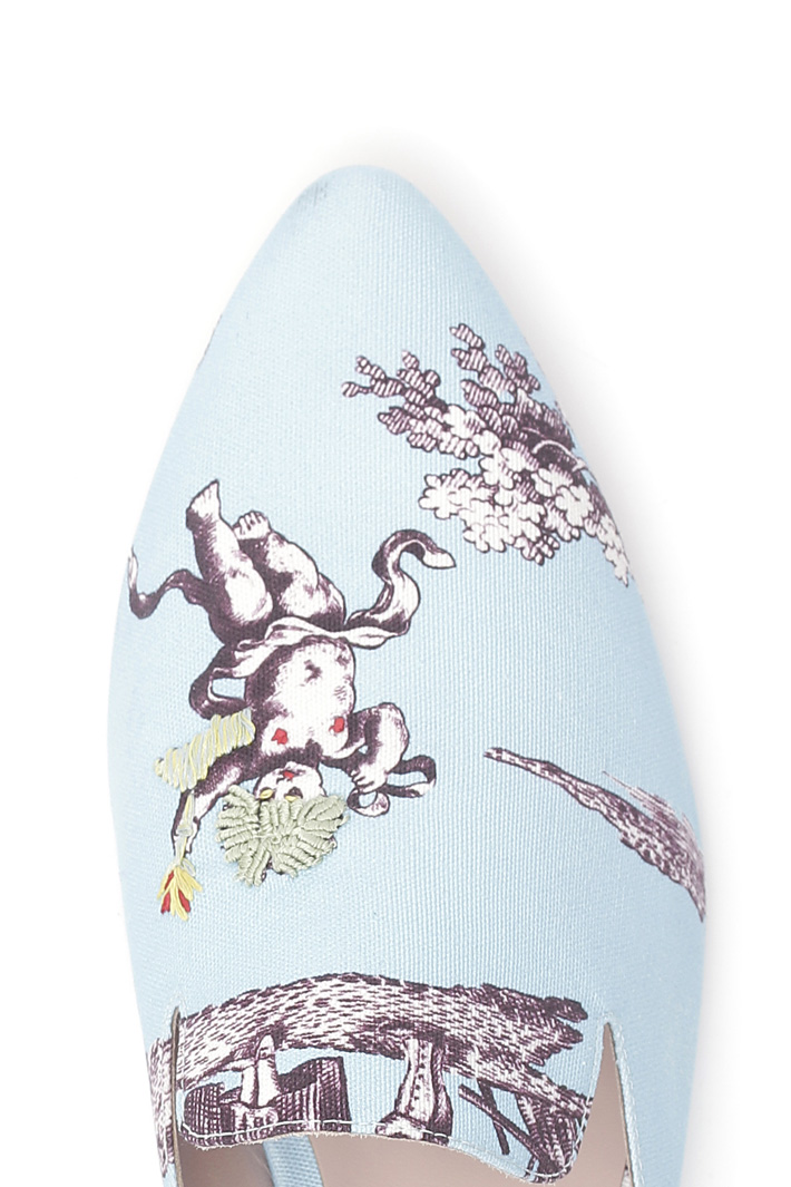 Sabot in cotone ricamato Fashion Market Sabot in cotone ricamato Fashion Market