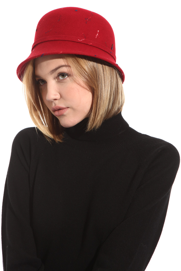 Cloche con ricami rilievo Fashion Market Cloche con ricami rilievo Fashion Market