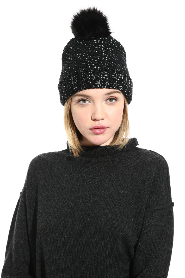 Cuffia con pon pon Fashion Market Cuffia con pon pon Fashion Market