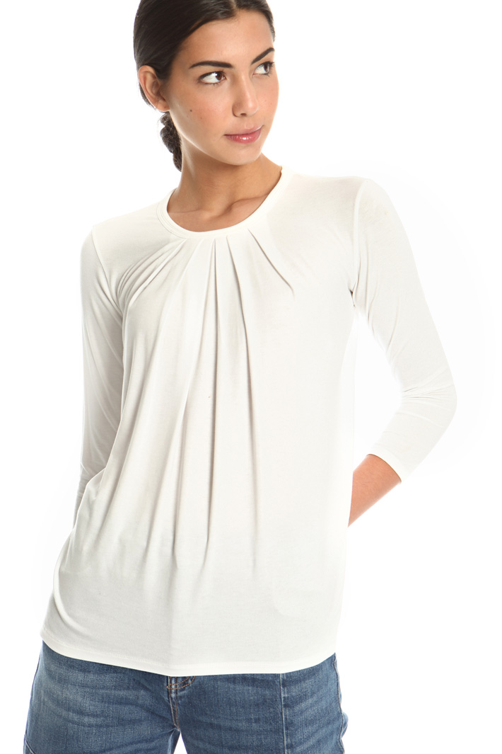 T-shirt in jersey con pieghe Fashion Market T-shirt in jersey con pieghe Fashion Market