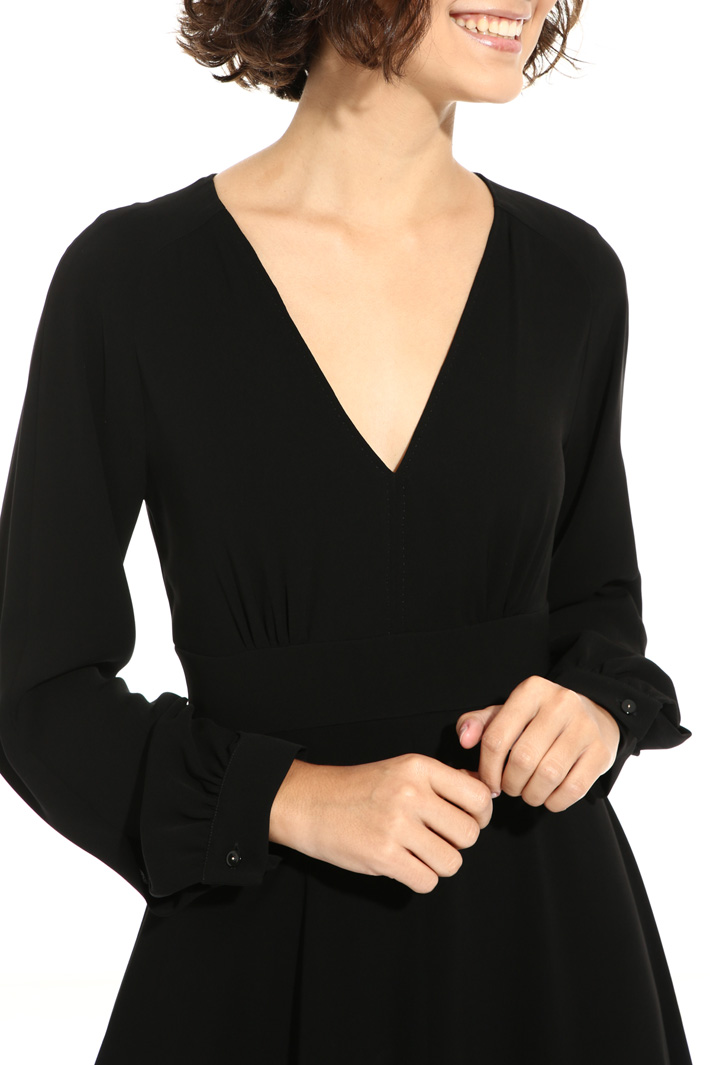 Abito midi in triacetato Fashion Market Abito midi in triacetato Fashion Market