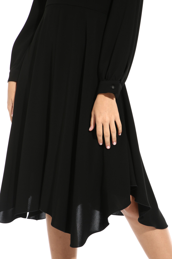 Abito midi in triacetato Fashion Market Abito midi in triacetato Fashion Market