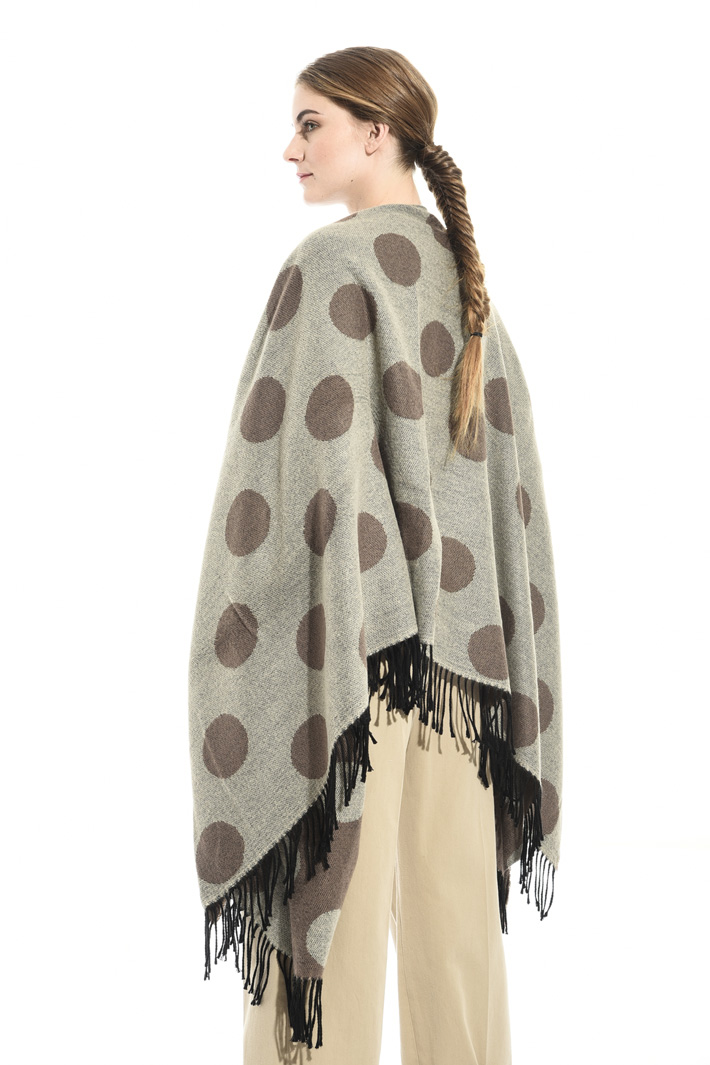 Maxi poncho a fantasia Fashion Market Maxi poncho a fantasia Fashion Market