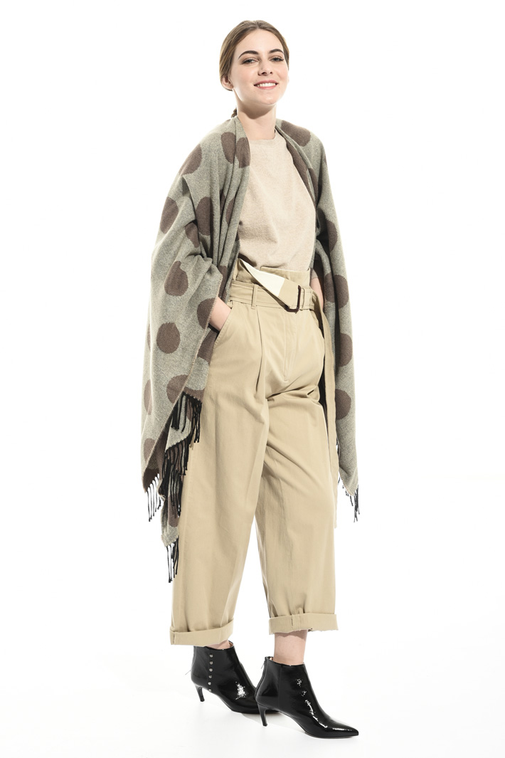 Maxi poncho a fantasia Fashion Market Maxi poncho a fantasia Fashion Market
