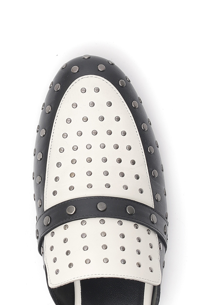 Sabot in pelle con borchie Fashion Market Sabot in pelle con borchie Fashion Market
