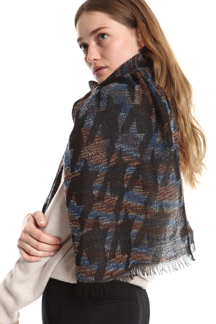 Foulard in filato misto lana Fashion Market Foulard in filato misto lana Fashion Market