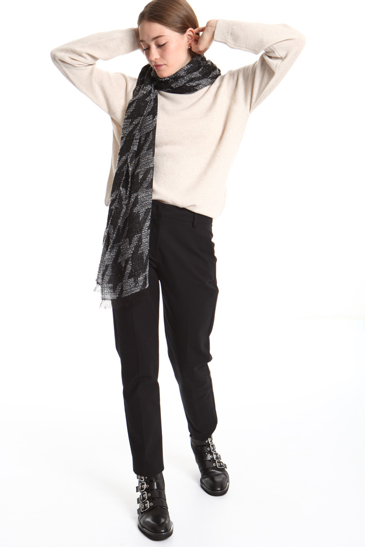 Foulard in filato misto lana Fashion Market Foulard in filato misto lana Fashion Market