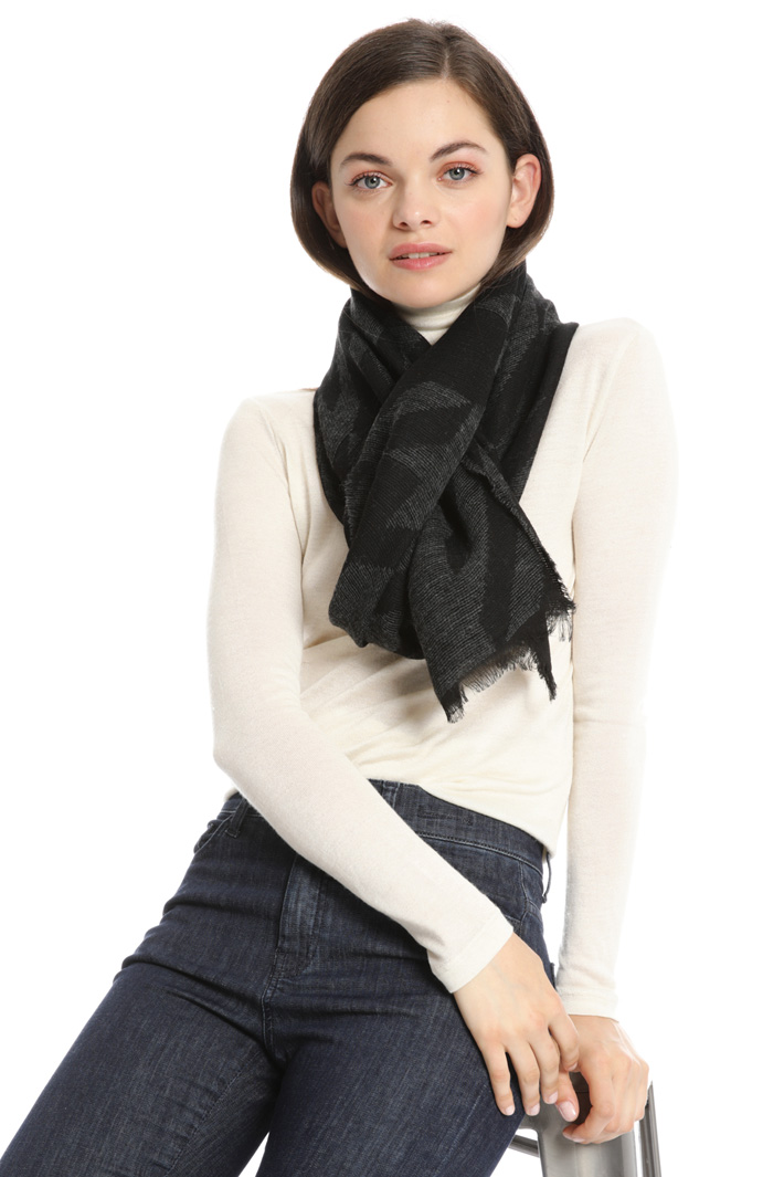 Sciarpa morbida jacquard Fashion Market Sciarpa morbida jacquard Fashion Market