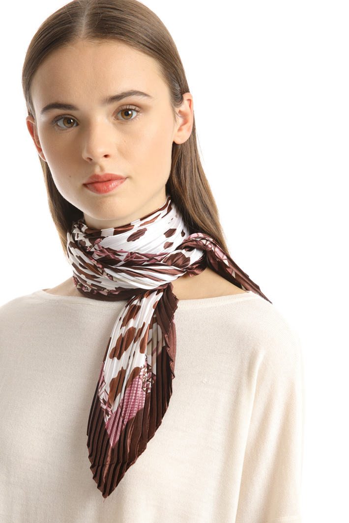 Foulard plissé stampato Fashion Market Foulard plissé stampato Fashion Market