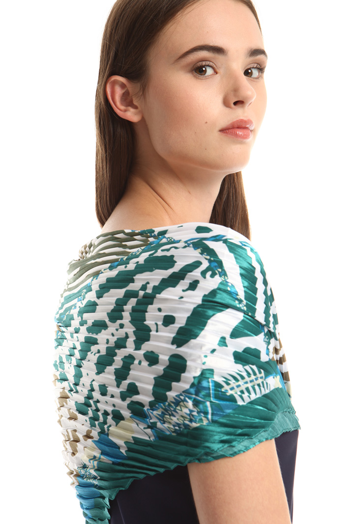 Foulard plissé stampato Fashion Market Foulard plissé stampato Fashion Market
