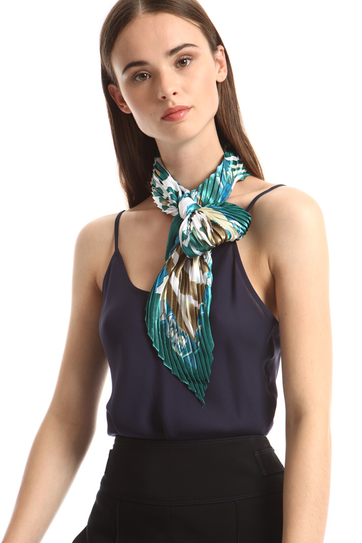 Foulard plissé stampato Fashion Market Foulard plissé stampato Fashion Market