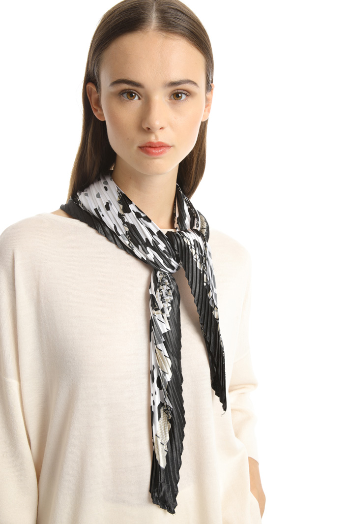 Foulard plissé stampato Fashion Market Foulard plissé stampato Fashion Market