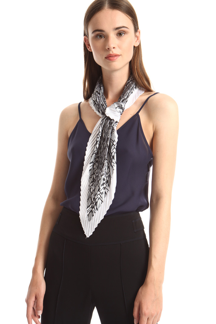 Foulard in raso di viscosa Fashion Market Foulard in raso di viscosa Fashion Market