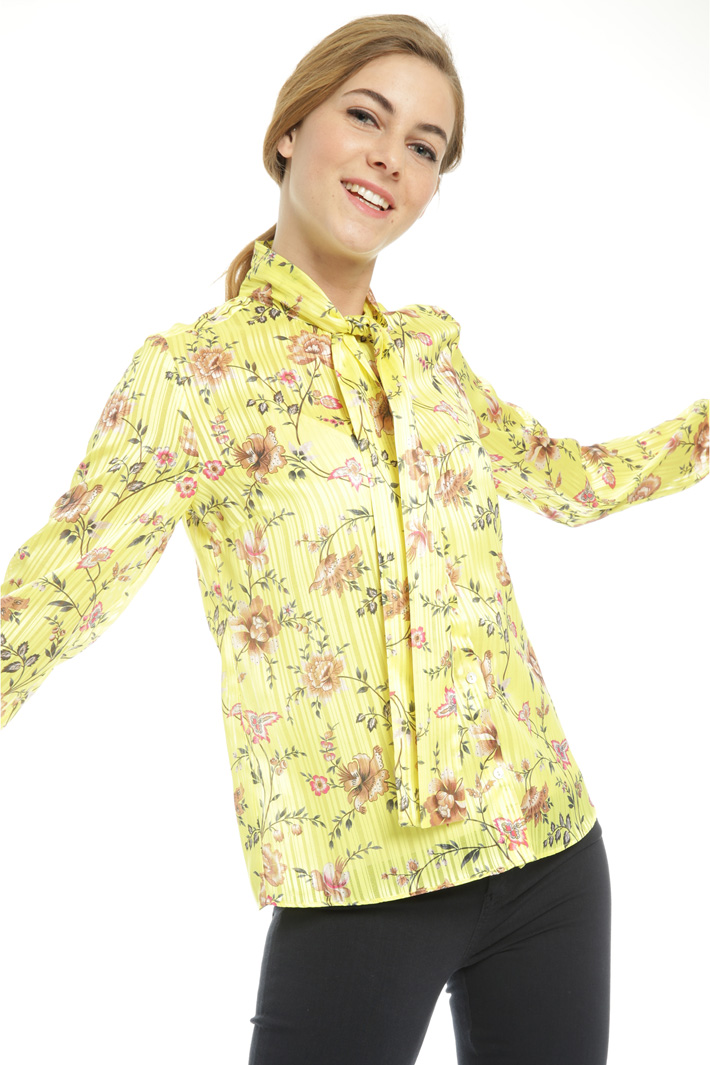 Camicia in chiffon con top Fashion Market Camicia in chiffon con top Fashion Market