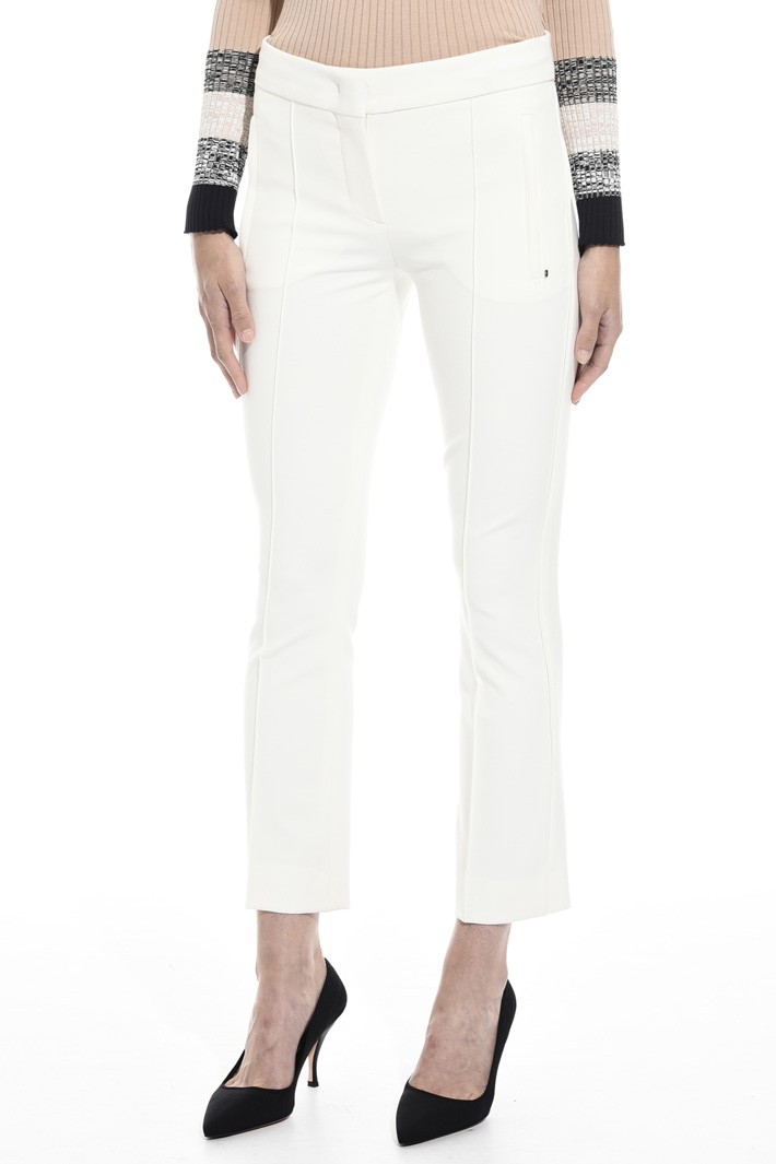 Pantalone regular in viscosa Fashion Market Pantalone regular in viscosa Fashion Market
