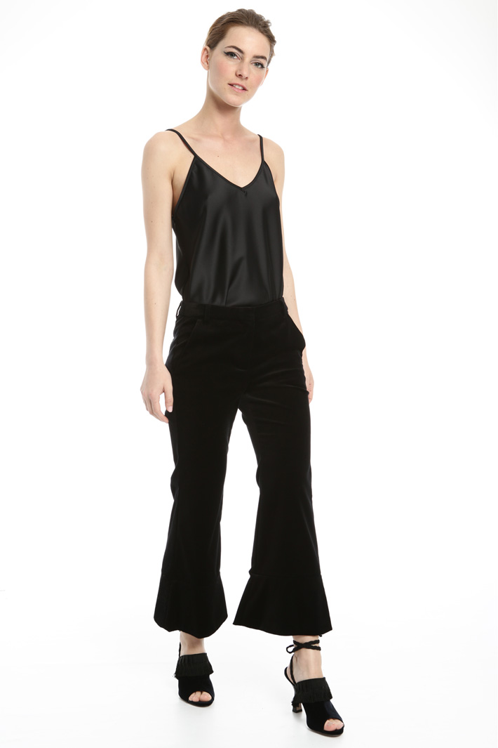 Pantaloni flare in velluto Fashion Market Pantaloni flare in velluto Fashion Market