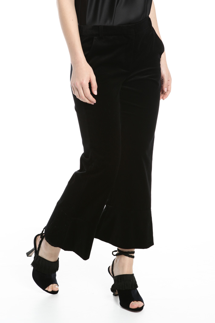 Pantaloni flare in velluto Fashion Market Pantaloni flare in velluto Fashion Market