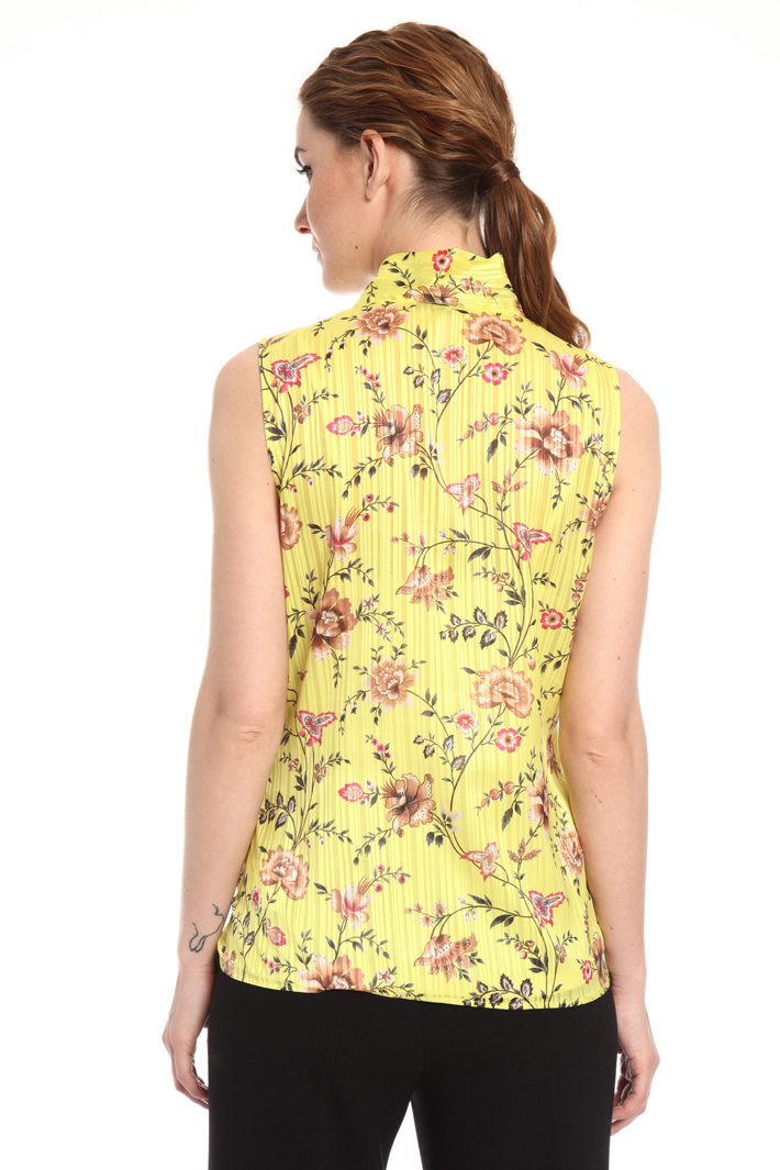 Top in chiffon stampato Fashion Market Top in chiffon stampato Fashion Market