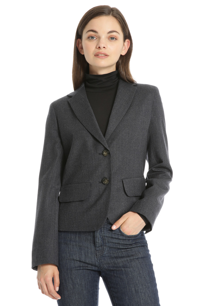 Blazer in flanella di lana Fashion Market Blazer in flanella di lana Fashion Market