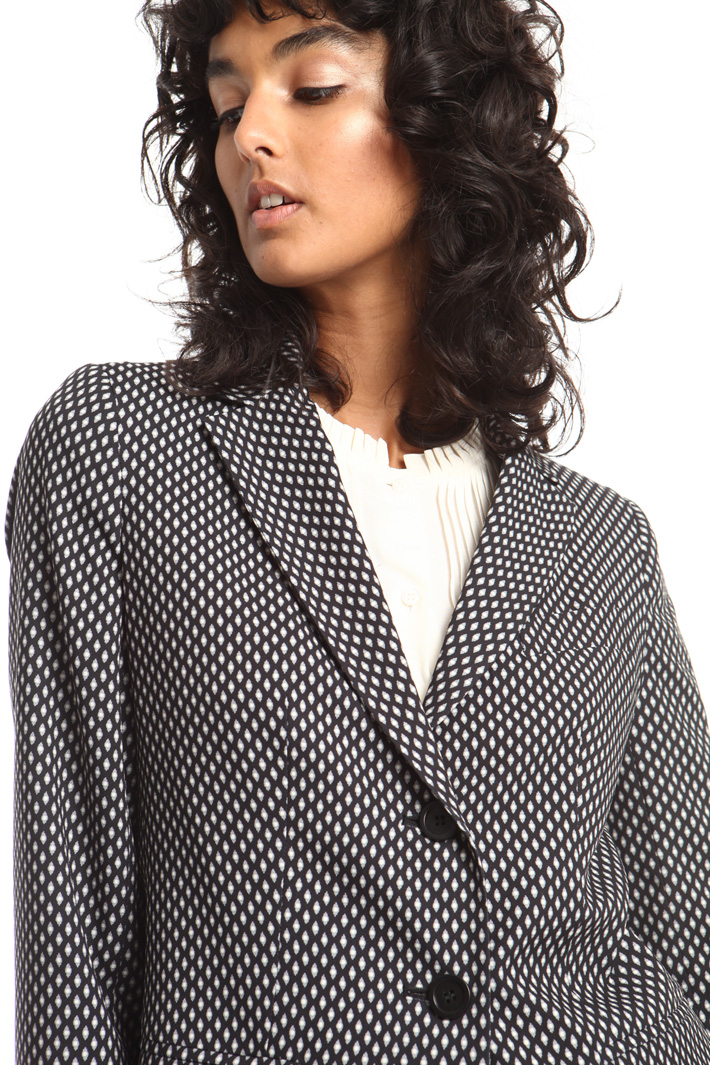 Blazer in cady crepe Fashion Market Blazer in cady crepe Fashion Market