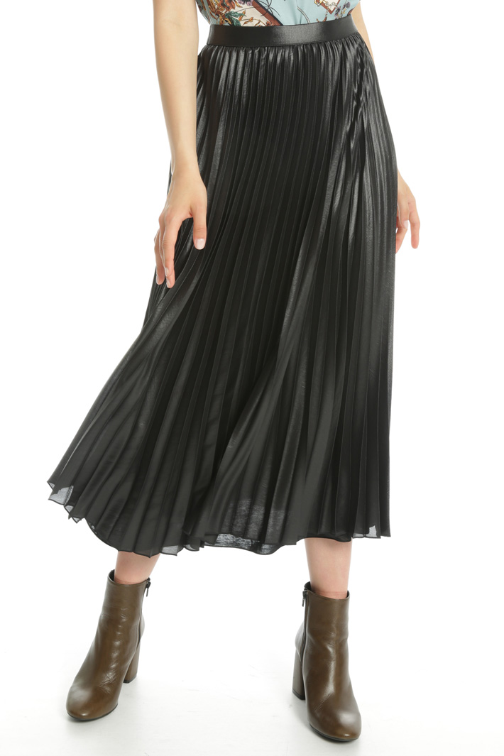 Gonna in georgette lucida Fashion Market Gonna in georgette lucida Fashion Market