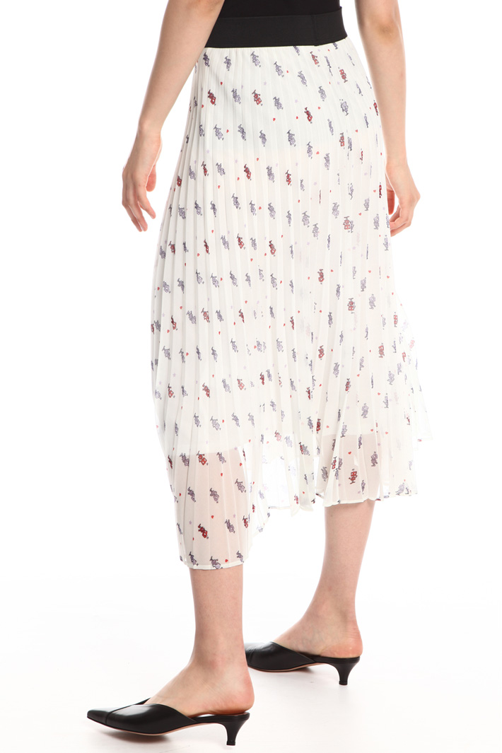 Gonna in georgette stampata Fashion Market Gonna in georgette stampata Fashion Market