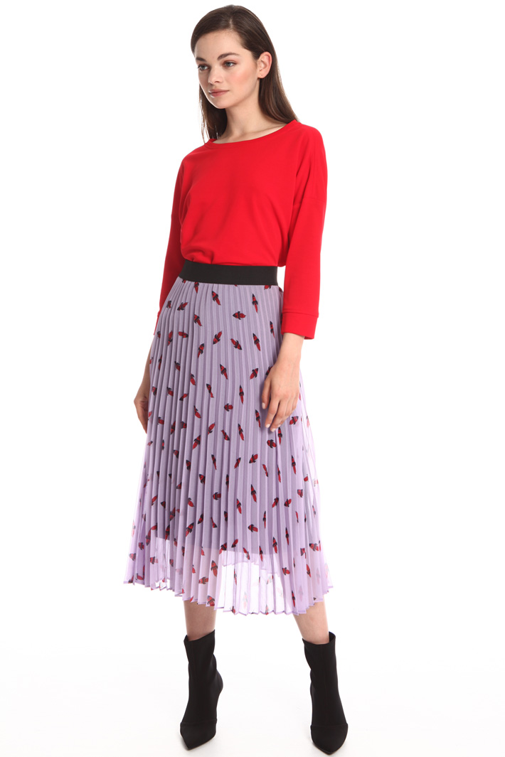Gonna in georgette stampata Fashion Market Gonna in georgette stampata Fashion Market