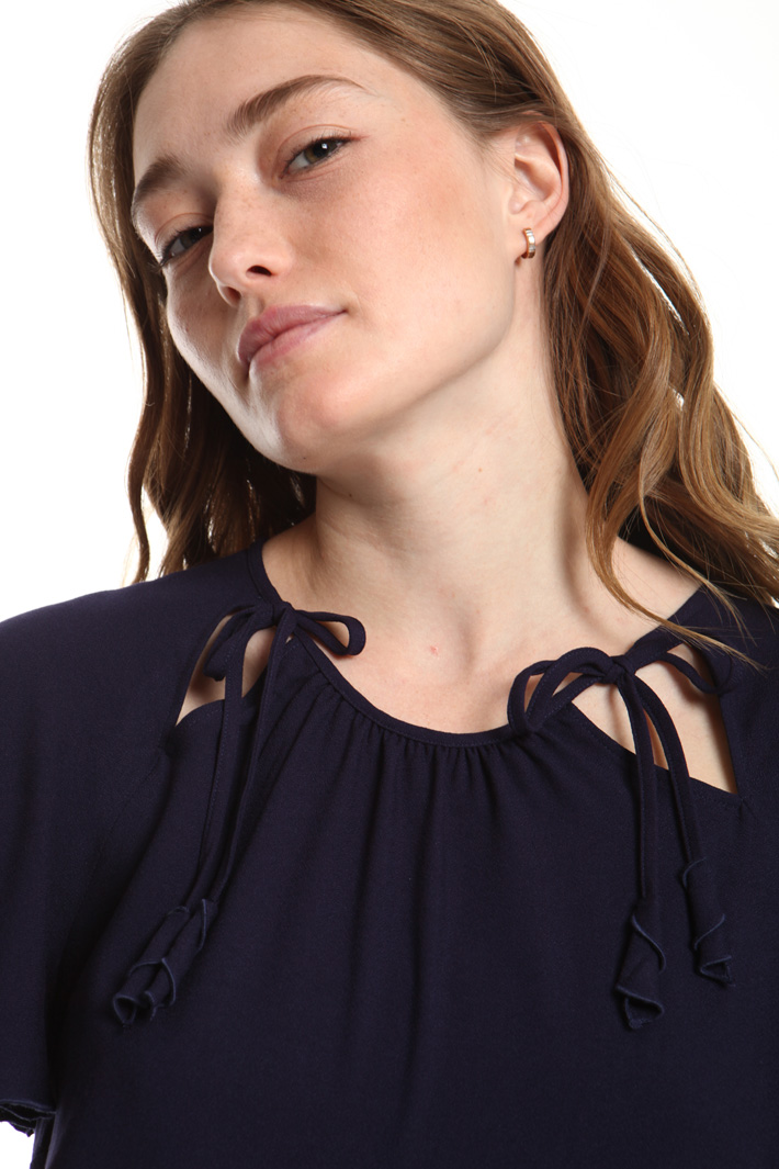 Top in crepe di viscosa Fashion Market Top in crepe di viscosa Fashion Market