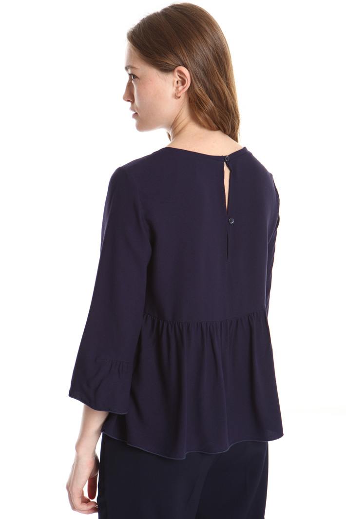 Blusa fluida in viscosa Fashion Market Blusa fluida in viscosa Fashion Market