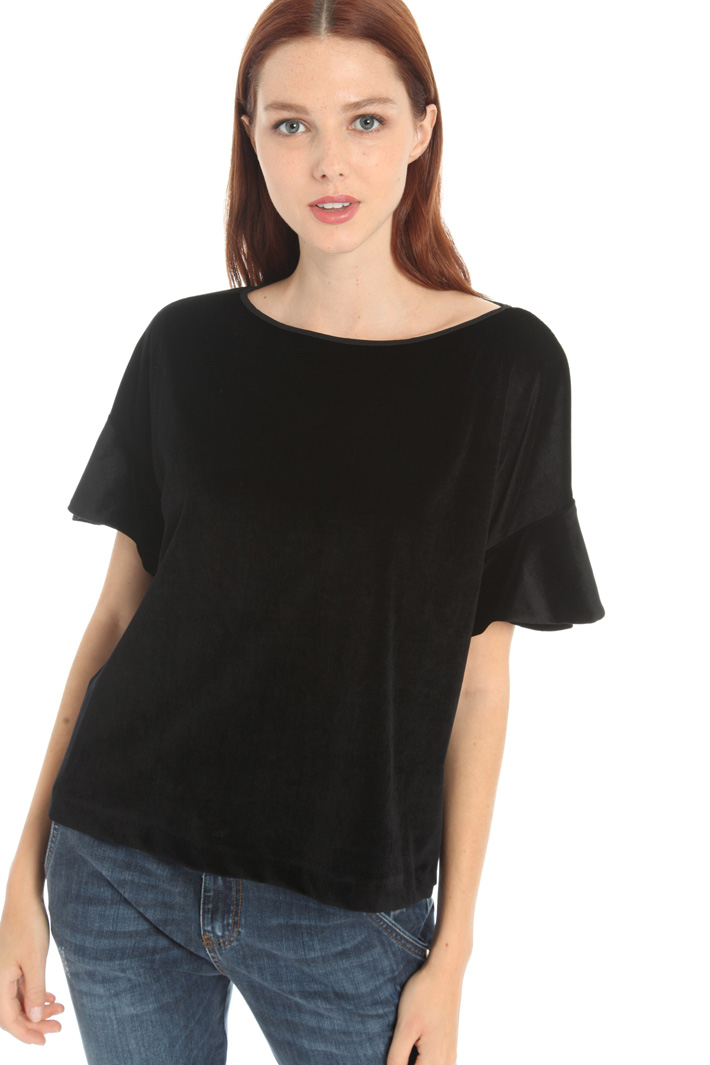 Top boxy in ciniglia Fashion Market Top boxy in ciniglia Fashion Market