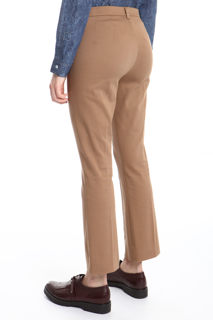 Pantalone in drill di cotone Fashion Market Pantalone in drill di cotone Fashion Market