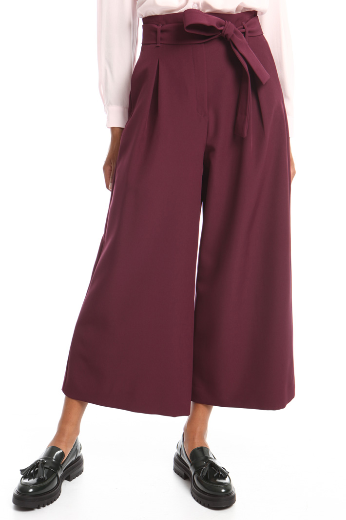 Pantalone ampio con cintura Fashion Market Pantalone ampio con cintura Fashion Market