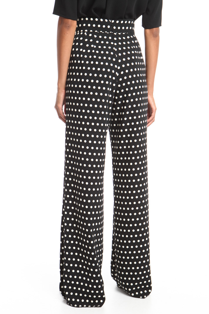 Pantalone palazzo a pois Fashion Market Pantalone palazzo a pois Fashion Market