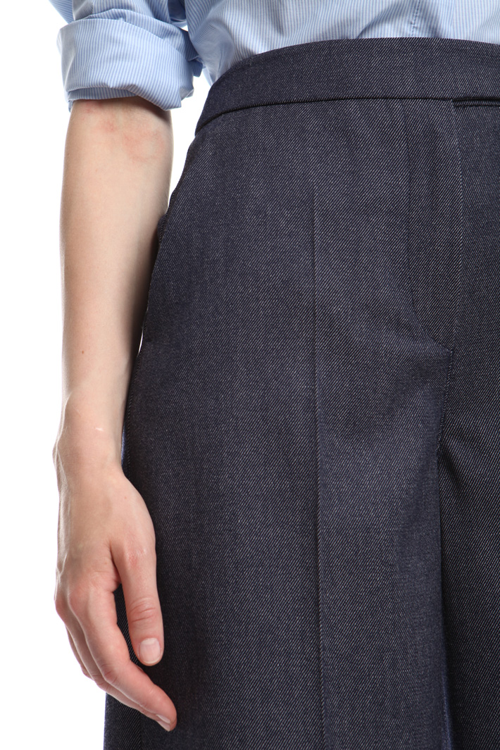 Pantaloni cropped in lana Fashion Market Pantaloni cropped in lana Fashion Market