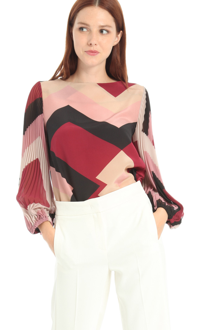 Pantalone in crepe enver satin Fashion Market Pantalone in crepe enver satin Fashion Market