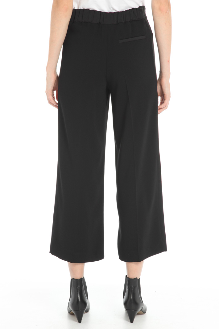 Pantalone in crepe enver satin Fashion Market Pantalone in crepe enver satin Fashion Market