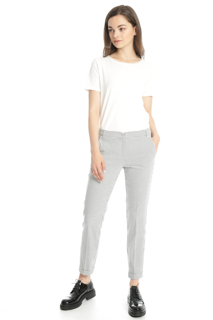 Pantalone lungo jacquard Fashion Market Pantalone lungo jacquard Fashion Market