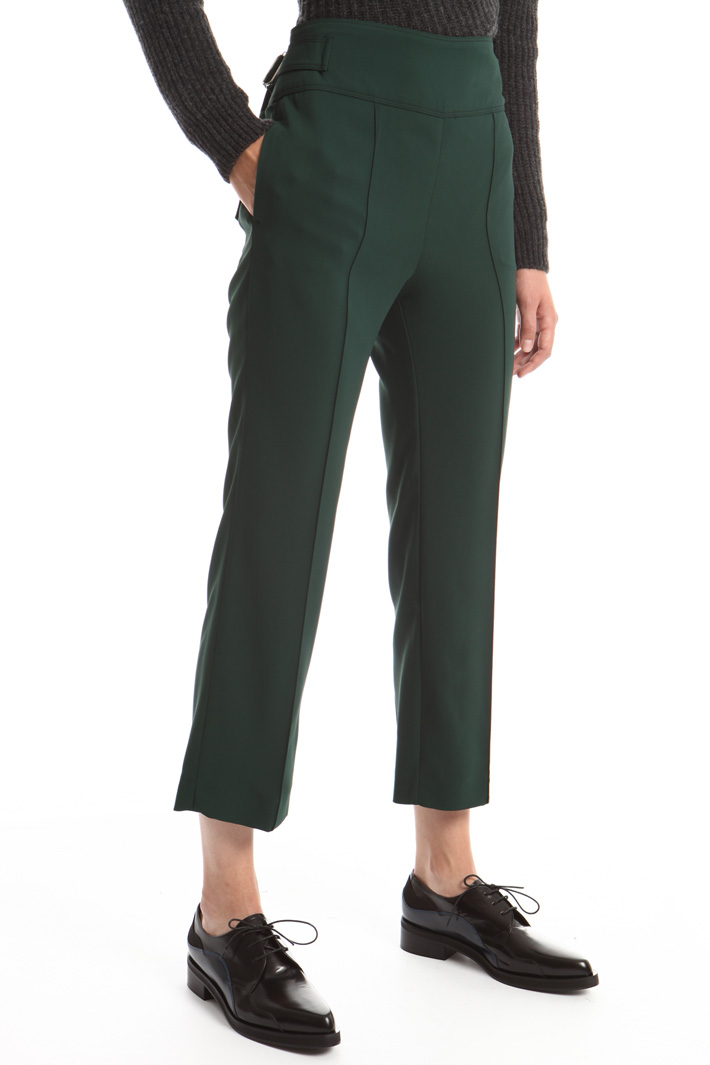 Pantalone cropped a vita alta Fashion Market Pantalone cropped a vita alta Fashion Market