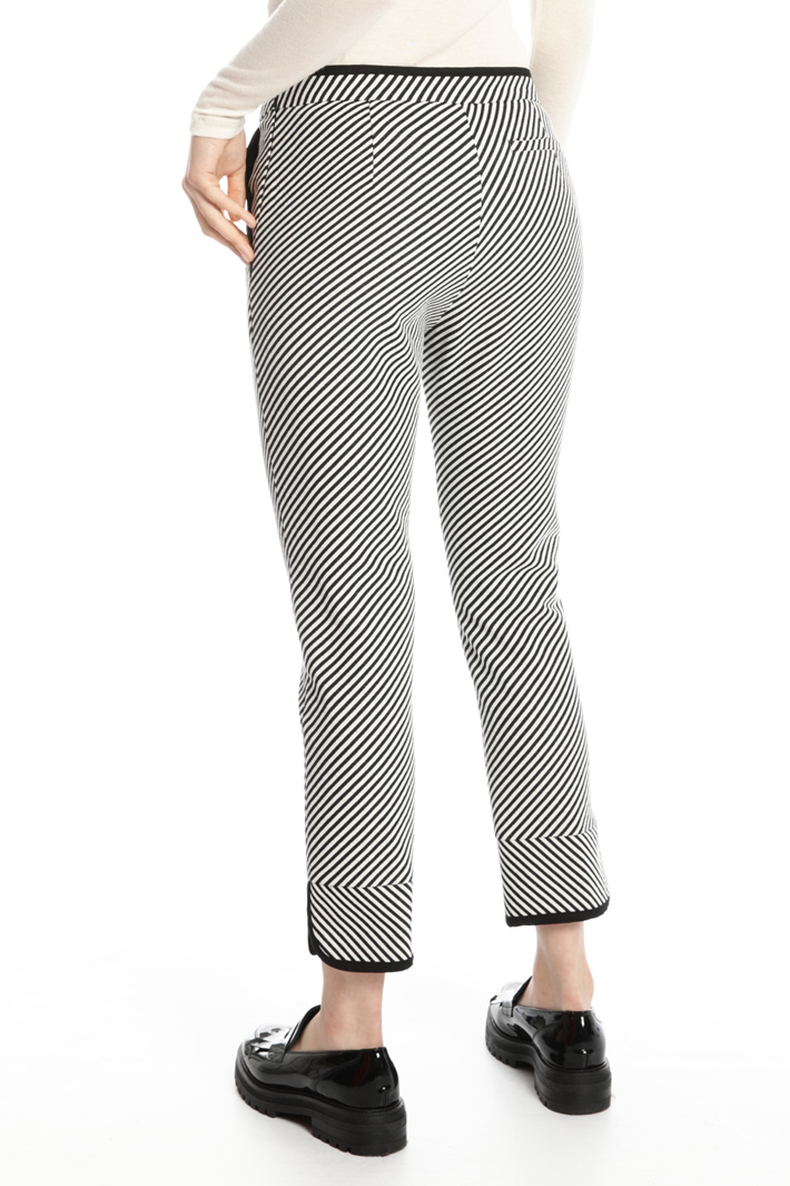 Pantalone in tessuto jacquard Fashion Market Pantalone in tessuto jacquard Fashion Market