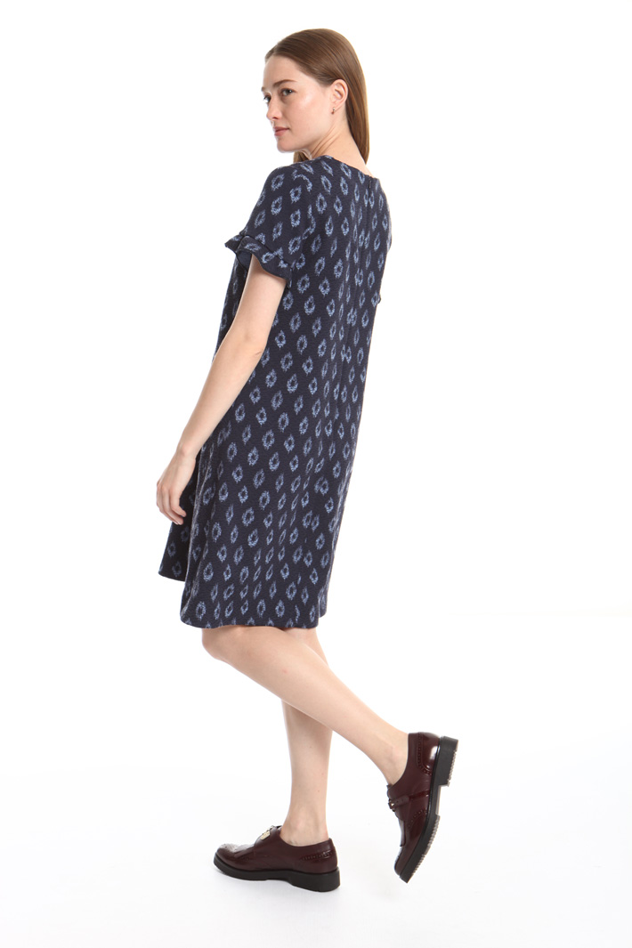 Abito in cotone jacquard Fashion Market Abito in cotone jacquard Fashion Market