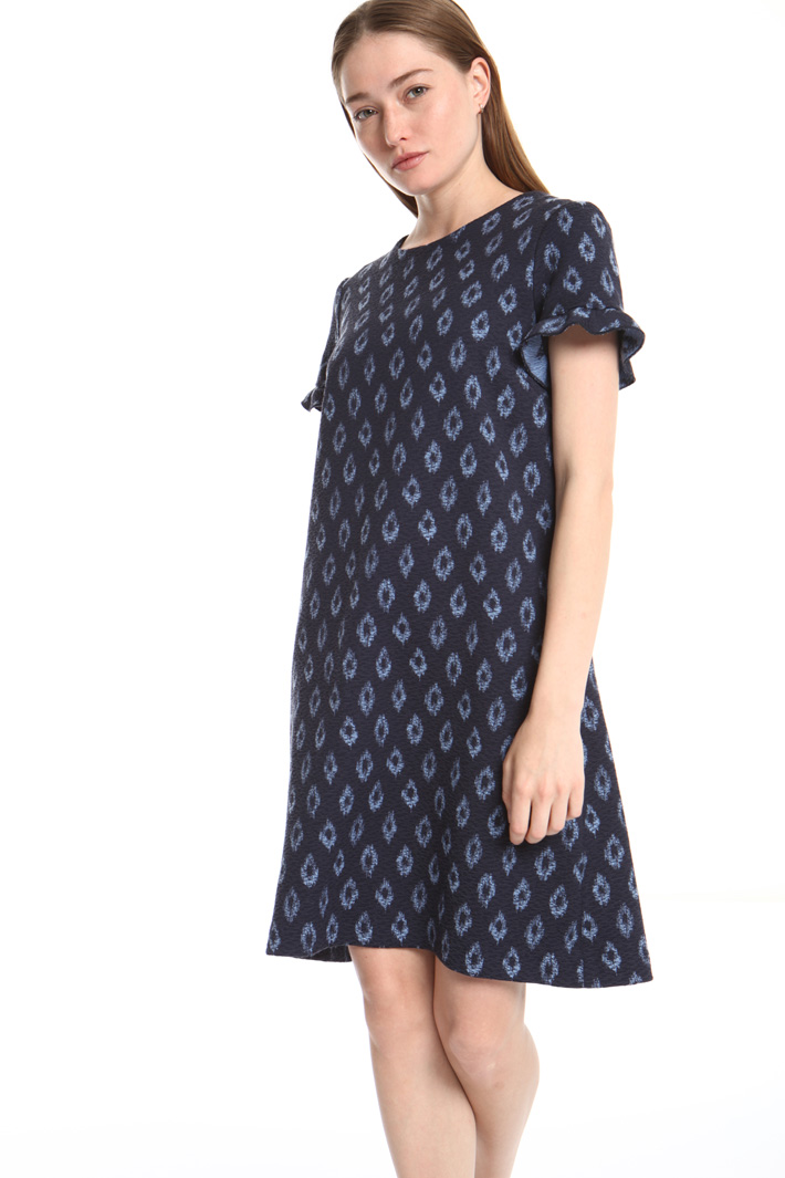 Abito in cotone jacquard Fashion Market Abito in cotone jacquard Fashion Market