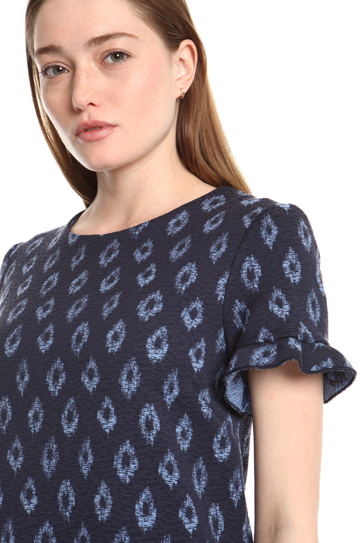 Abito in cotone jacquard Fashion Market Abito in cotone jacquard Fashion Market