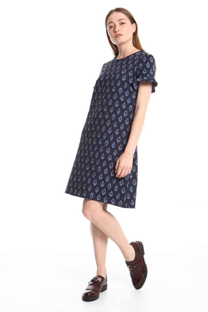 Abito in cotone jacquard Fashion Market Abito in cotone jacquard Fashion Market