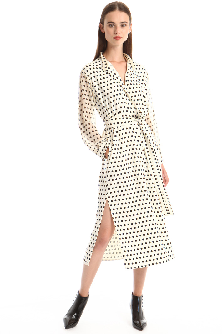 Abito in crepe enver satin Fashion Market Abito in crepe enver satin Fashion Market