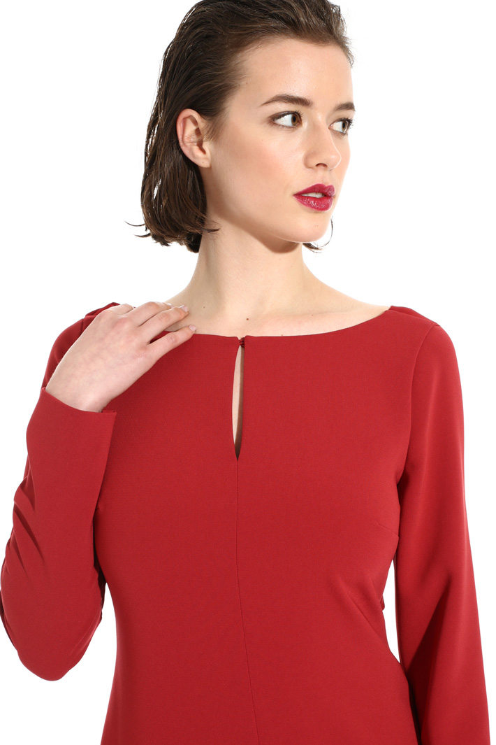 Abito lungo in cady Fashion Market Abito lungo in cady Fashion Market