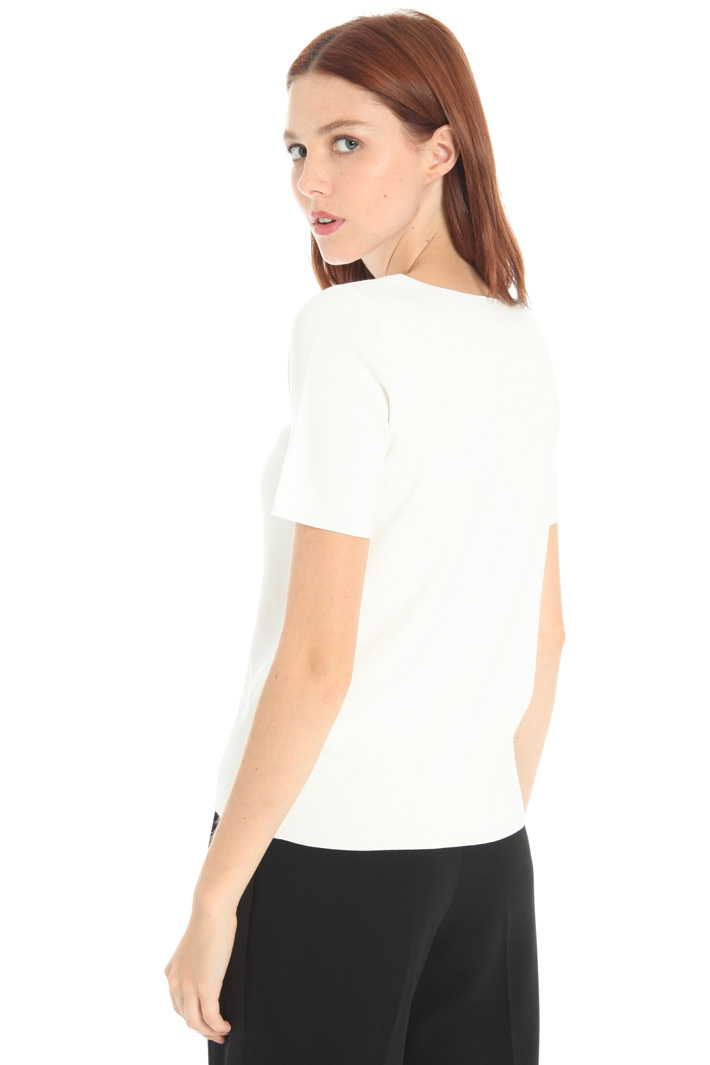 T-shirt in pura viscosa Fashion Market T-shirt in pura viscosa Fashion Market