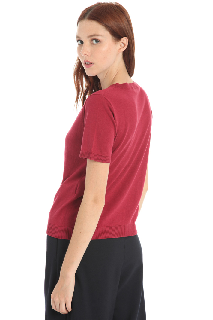 T- shirt in seta e cotone Fashion Market T- shirt in seta e cotone Fashion Market